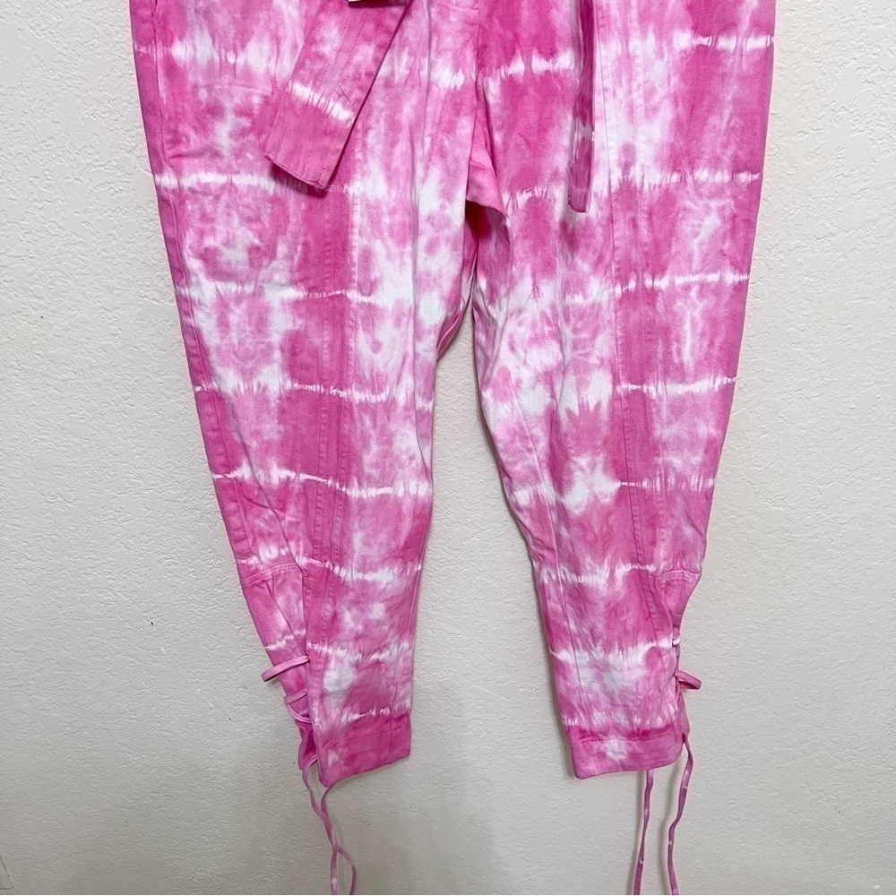 NEW Loveshackfancy Tao Pant HIBISCUS HAND DYE size 4 - Picture 9 of 13